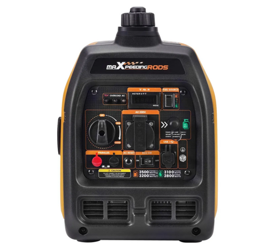 Генератор инверторный БЕНЗИНОВОЙ MXR3800 (3,2 kW), однофазный, 220V, 50Hz, объем бака 4л, ручной запуск | Зображення 2