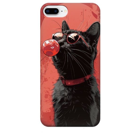 Чохол для iPhone 7 plus / iPhone 8 plus / Чохол на замовлення Принт: Кіт