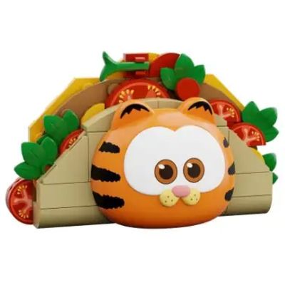 Конструктор Pantasy Garfield Магнит на холодильник Тако (86819)