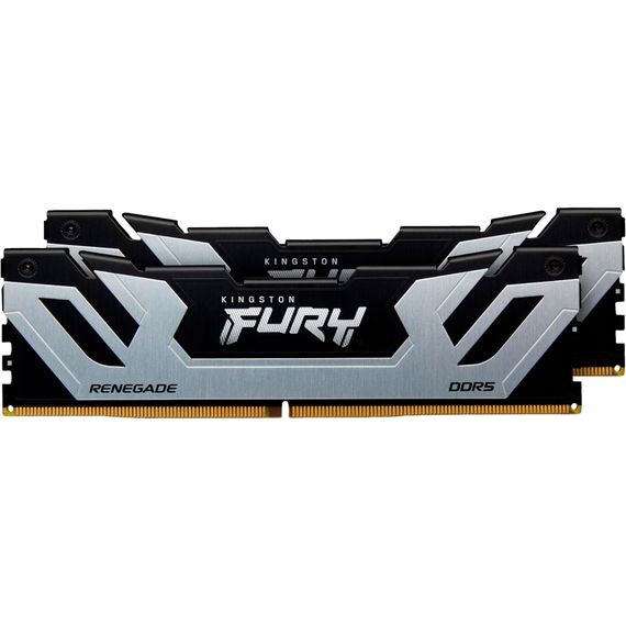 Модуль памяти для компьютера DDR5 48GB (2x24GB) 8400 MHz Silver XMP Kingston Fury (ex.HyperX) (KF584CU40RSK2-48) | Зображення 1