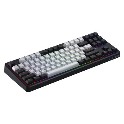 Клавиатура Hator Rockfall 3 Mecha TKL QMK/VIA Orange Wireless Black (HTK850UA) | Зображення 2