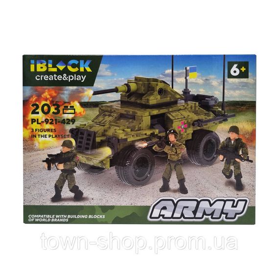 Конструктор Армия IBLOCK PL-921-429, 4 вида Вид 2