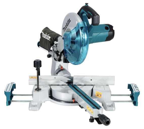 Пила торцювальна з протяжкою мережева Makita LS1110F (260 мм, 91 мм, 1450 Вт, 16.4 кг) | Зображення 1