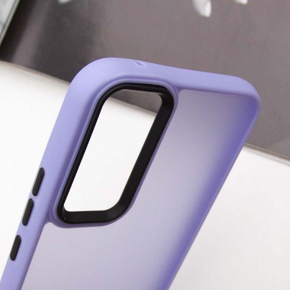 Чехол TPU+PC Lyon Frosted для Samsung Galaxy S25 / S24 Purple | Зображення 3