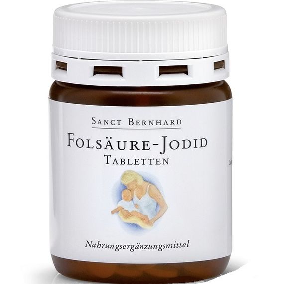 Фолиевая кислота Sanct Bernhard Folsäure-Jodid 240 Tabs
