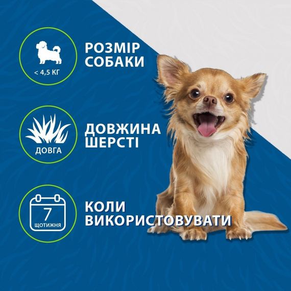 Фурмінатор FURminator для собак з довгою шерстю Long Hair розмір XS | Зображення 6