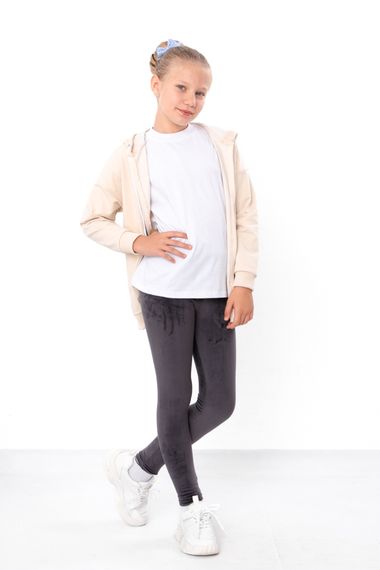 Лосини для дівчинки Носи своє 152 Графітовий (p-17881-210926)