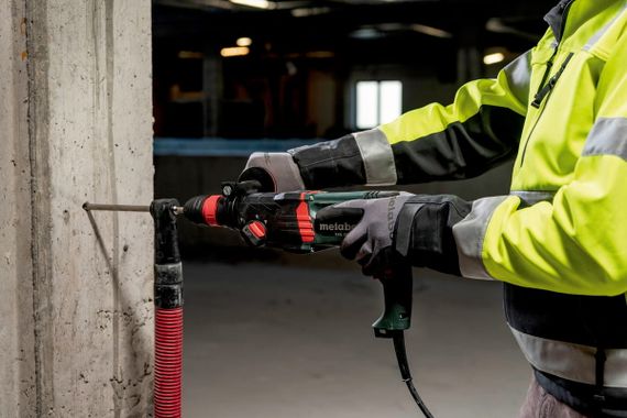 Перфоратор Metabo KHE 2645 Q, 850Вт, SDS-plus, 2.9Дж, 3 режими, 0-1150об/хв, 3.1кг (601711500) | Зображення 2