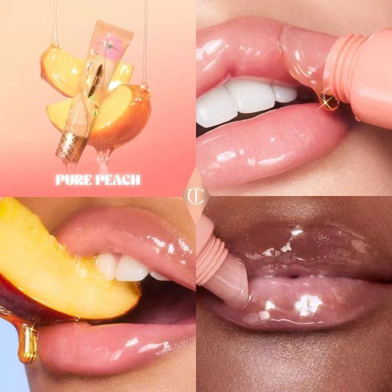 Олійка-блиск для губ Charlotte Tilbury Unreal Lips Nectar oil - Pure Peach (14 ml) | Зображення 2
