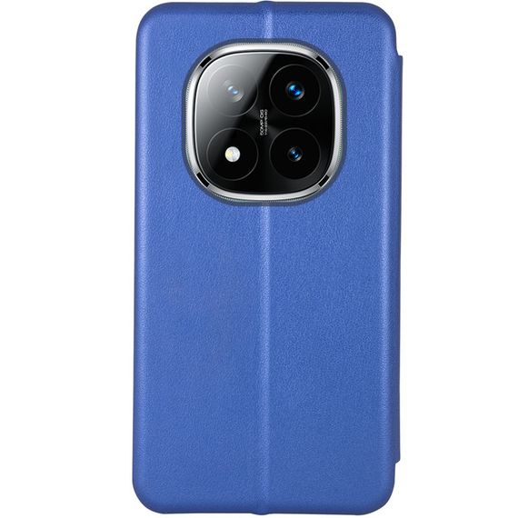 Шкіряний чохол-книжка Classy для Xiaomi Redmi Note 14 Pro 4G Синій | Зображення 1