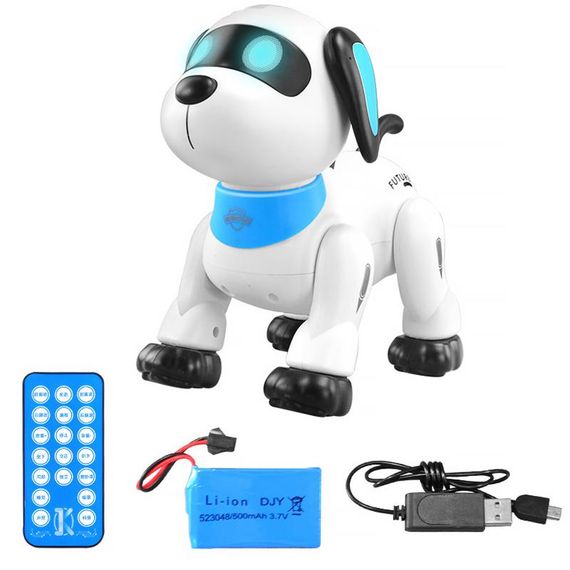 Інтерактивна іграшка Собака-Робот SHT K21 White | Зображення 1