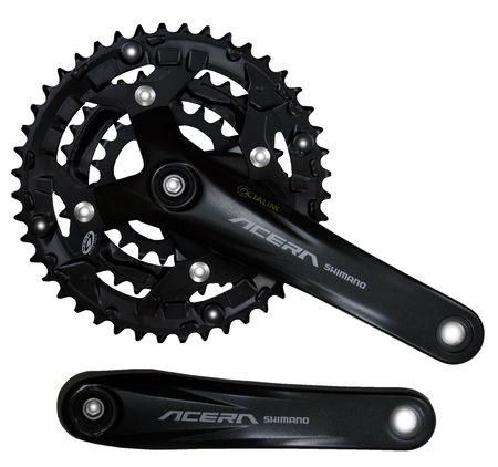 Шатун квадратный SHIMANO ACERA FC-M391 XMN-044 original