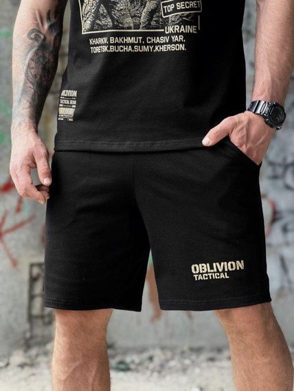 Хлопковий мілітарі костюм OBLIVION Top secret black ПП7752 | Зображення 5