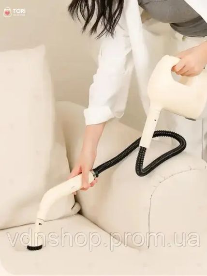 Пароочиститель 1200Вт + 5 насадок, 250мл, от сети / Парогенератор для уборки / Паровой очиститель | Зображення 1