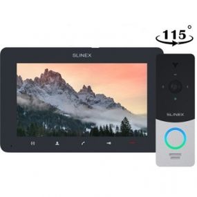 Комплект видеодомофона Slinex SM-07N Cloud Graphite  ML-20HD