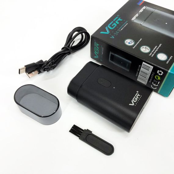 Профессиональная электробритва для дома VGR, Портативная мужская бритва на аккумуляторе SN-95 | Зображення 2