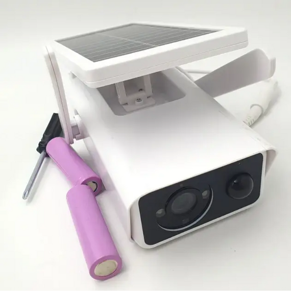 Автономна вулична камера Solar Q1-400W, компактна та потужна IP-камера на сонячній батареї 2 MP AP IPAPP ICSEE | Зображення 9