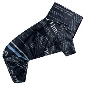 Дощовик газета синій M-114