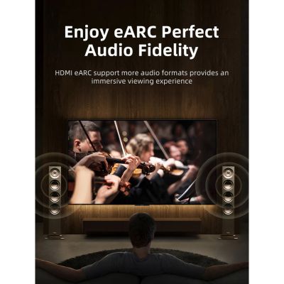 Кабель мультимедийный HDMI M to HDMI M 100.0m V2.1 AOC Cabletime (CA914555) | Зображення 6