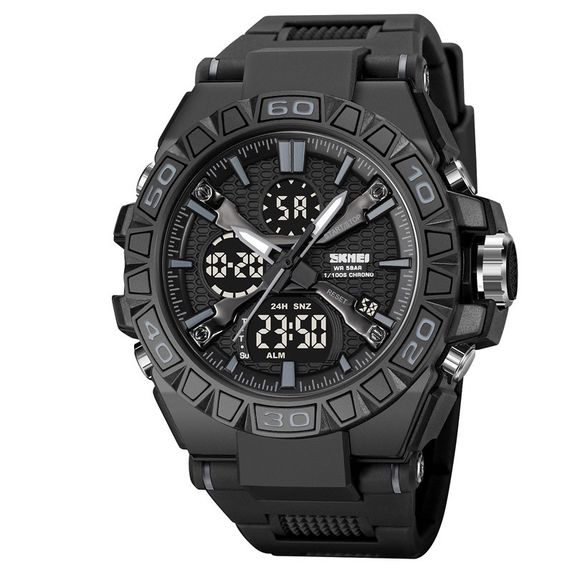 Чоловічі годинники з пластиковим ремінцем SKMEI, Чоловічі тактичні військові годинники SY-34