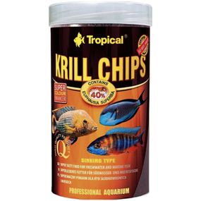 Корм для риб Tropical Krill Chips для акваріумних риб в чипсах 250 мл / 125 г (5900469608449)