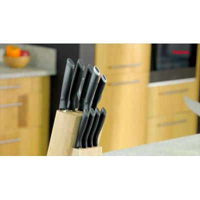 Кухонный нож Tefal Comfort 20 см Чорний (K2213444) | Зображення 2
