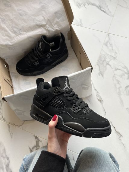 Кросівки Air Jordan 4 'Black Cat'  (топ якість) 44 28.0