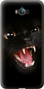 Чехол на Asus ZenFone Max ZC550KL Чёрная кошка "932u-271-17620"