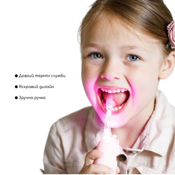Детская зубная щетка Medica+ KidsBrush 2.0 Pink гарантия 1 год | Зображення 5