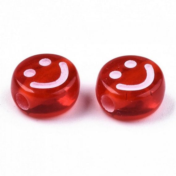 Декоративні намистинки для творчості Смайлики Будинок Бусин УТ100028626 в упаковці 70 шт | Зображення 2