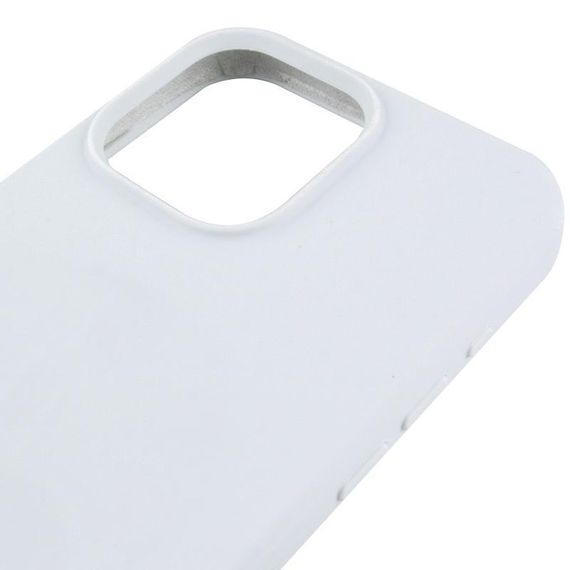 Чохол Silicone Case (AA) Logo with MagSafe для Apple iPhone 15 Pro (6.1") Білий / White | Зображення 3