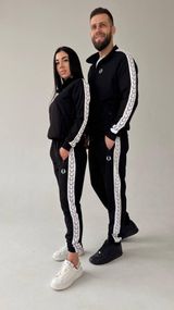 Спортивний костюм унісекс Fred Perry кофта на молнії чорний