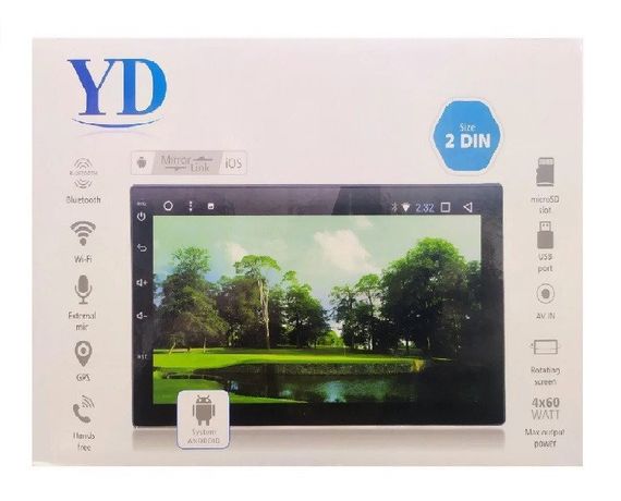 Автомагнитола XPRO 2Din универсальная Android 7'' 3G USB Bluetooth(MER-12867_4415) | Зображення 3