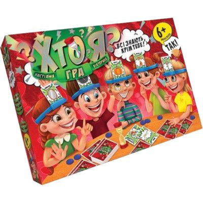 Настольная игра Danko Toys Кто я? (большая), украинский (HIM-01-02)
