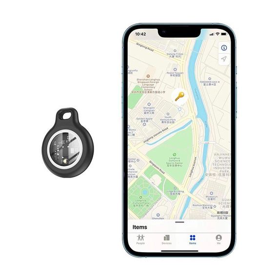 Поисковый трекер брелок HOCO Tiger intelligent positioning anti-lost device E91 для IOS | Зображення 6