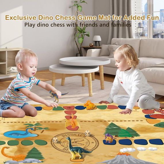 STEM набір археолога для розкопок “Яйця динозаврів” з 12 фігурками, ігровим полем, картками та інструментами для дітей 5–10 років | Зображення 4