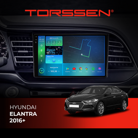 Штатна магнітола Torssen 2K Hyundai Elantra 2016+ F96128 4G Carplay DSP