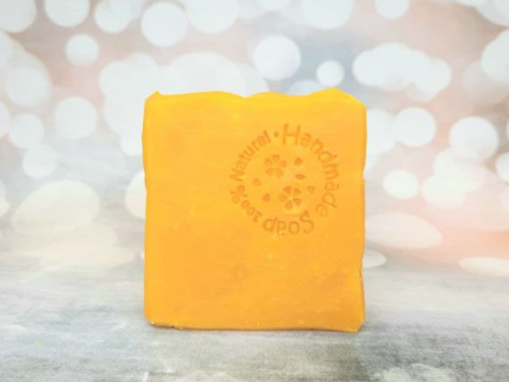 Органічне мило з нуля "Сонячна обліпиха" з олією Ши. Ручна робота. Регенеруючий ефект. | Зображення 1