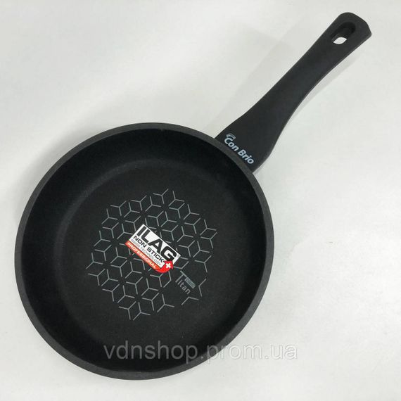 Якісні кухонні сковорідки Con, Сковорода для приготування на плиті, Сковорода для варіння PT-12 | Зображення 6