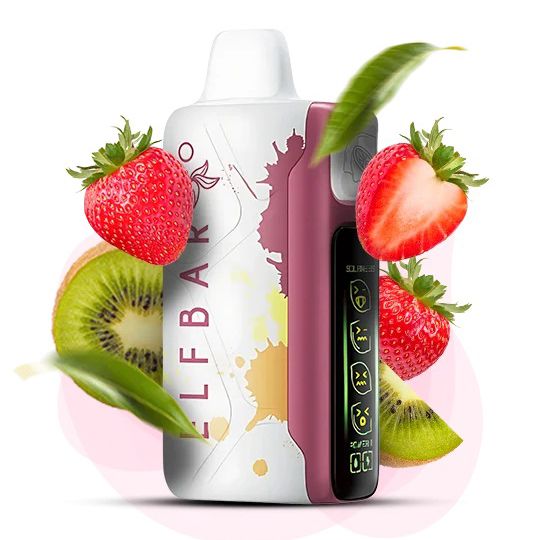 Elf Bar Sour King 30000. Полуниця Ківі (Strawberry Kiwi)