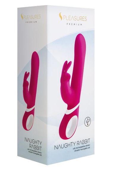 Вібратор NAUGHTY RABBIT PINK sexstyle | Зображення 1