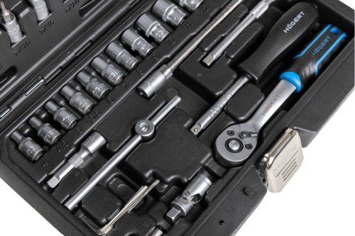 Набір інструментів 1/4", HT1R216 уп 47 шт Hoegert | Зображення 3