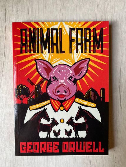 Animal Farm / Колгосп тварин — George Orwell, англійською мовою, антиутопія, м’яка обкладинка