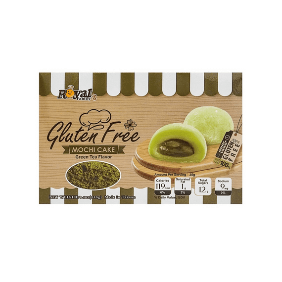Тістечка мочі (моті) зі смаком Зеленого чаю  без глютену 210г Roayal Family 4711931032270