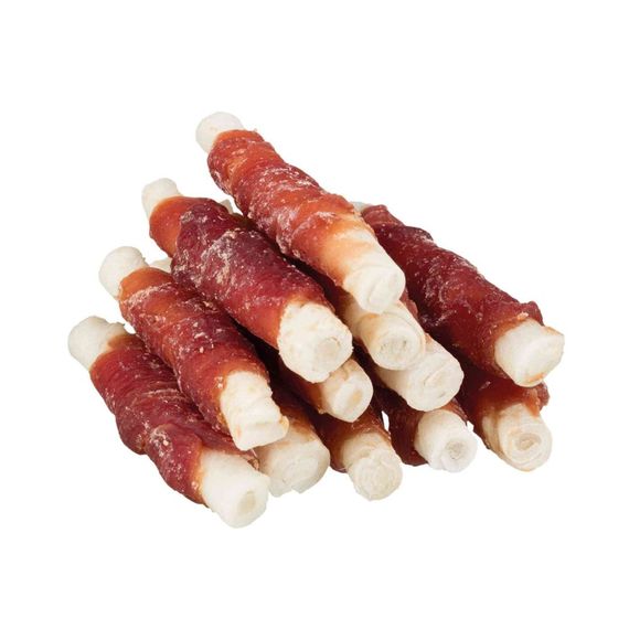 Ласощі для собак з качкою Trixie Denta Fun Mini Chewing Rolls, 120 гр | Зображення 1