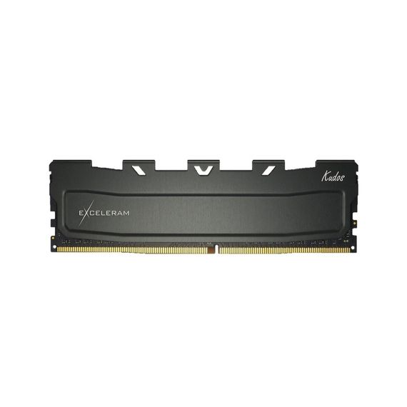 Модуль пам'яті для комп'ютера DDR4 32GB (2x16GB) 3200 MHz Black Kudos eXceleram (EKBLACK4323222CD) | Зображення 1