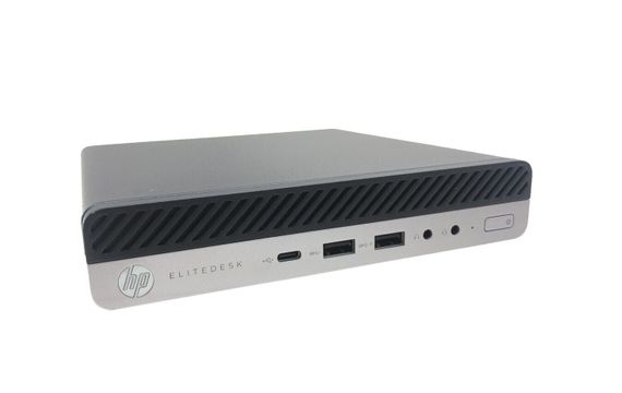 3Неттоп HP EliteDesk 800 G3 Desktop Mini USFF / Intel Core i5-6500T (4 ядер по 2.5 - 3.1 GHz) / 16 GB DDR4 / 240 GB SSD / Intel UHD Graphics 630 б/у | Зображення 1