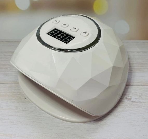 Лампа для манікюру та педикюру UVLED SUN F6 86 Вт для сушіння гель лаку Біла | Зображення 5