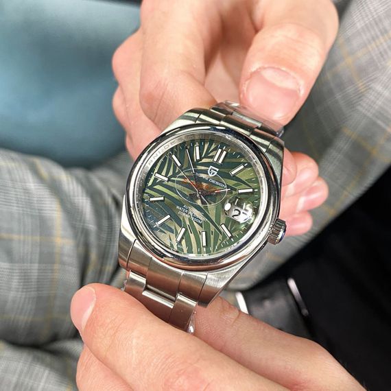 Годинник P2agani Design PD-1715 Silver-Green | Зображення 5