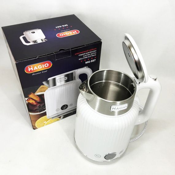 Электрочайник с индикатором включения, Электрочайник с автоматическим отключением при закипании HL-98 | Зображення 6